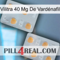 Vilitra 40 Mg De Vardénafil 25